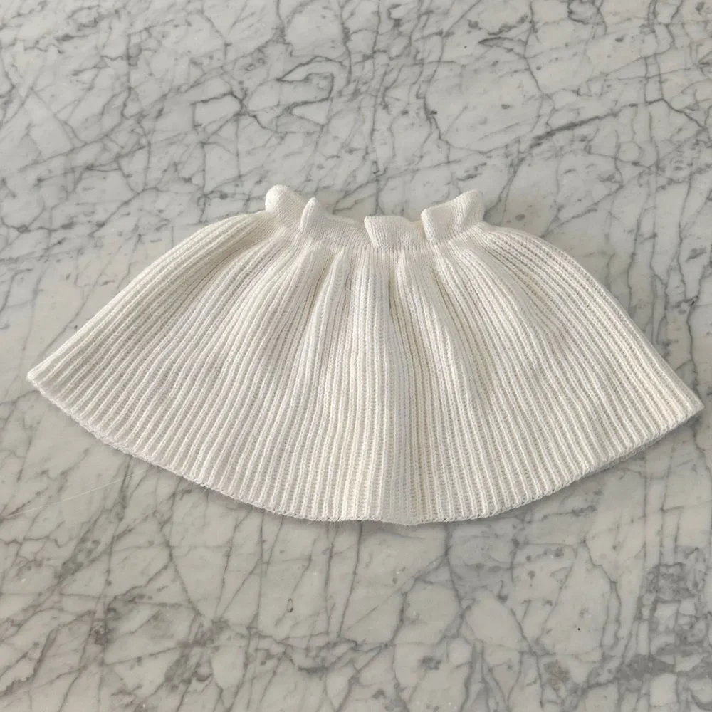Vintage Poncho Sweater Cape Shrug Crème Toddlers Sz 4/5